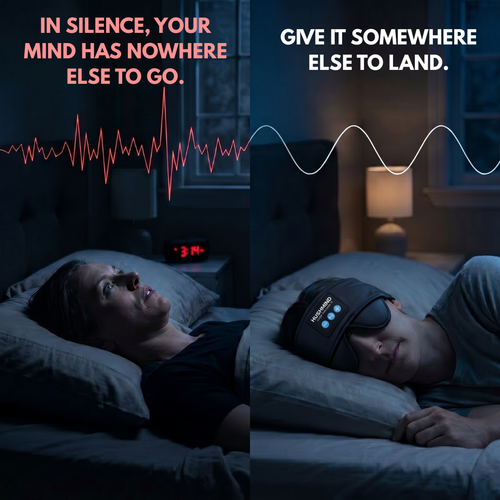 HushMind™- UltraThin Bluetooth Sleep Headphones